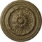 Ekena Millwork Chester Ceiling Medallion (Fits Canopies up to 2 1/4"), 15 3/4"OD x 1 7/8"P, Mississippi Mud Crackle CM15CHMMC - alternate 1